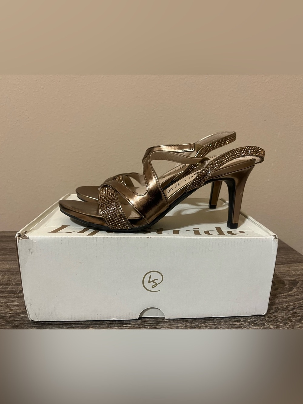 Life Stride Mia Glitz Women’s Dress Sandals